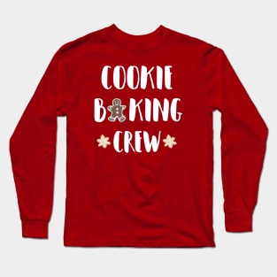 Cookie baking crew, Family Christmas holiday Long Sleeve T-Shirt